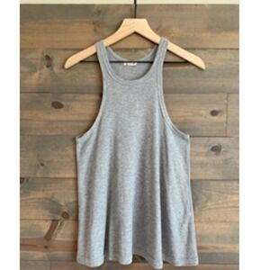 FREE PEOPLE INTIMATELY Grey Ribbed Tank Size S